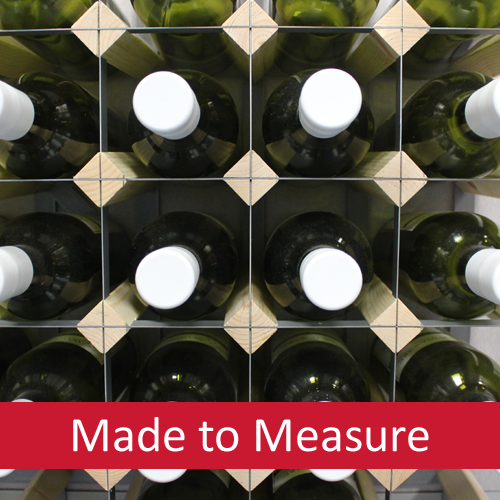 View more self assembly melamine wine racks from our Bespoke Traditional Wine Racks range