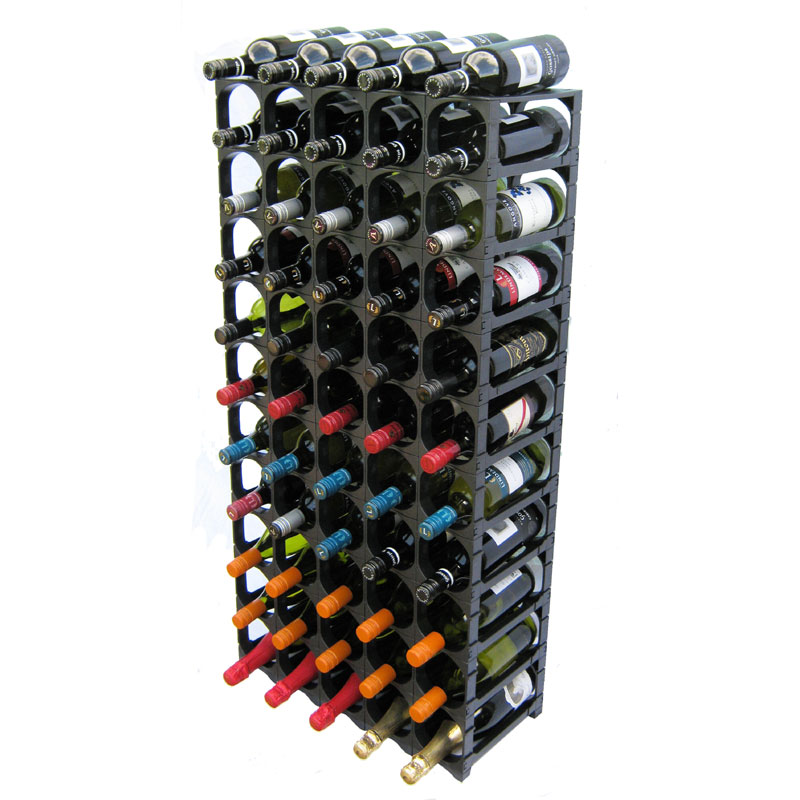 View more w series floor-to-ceiling frames from our Plastic Wine Racks range