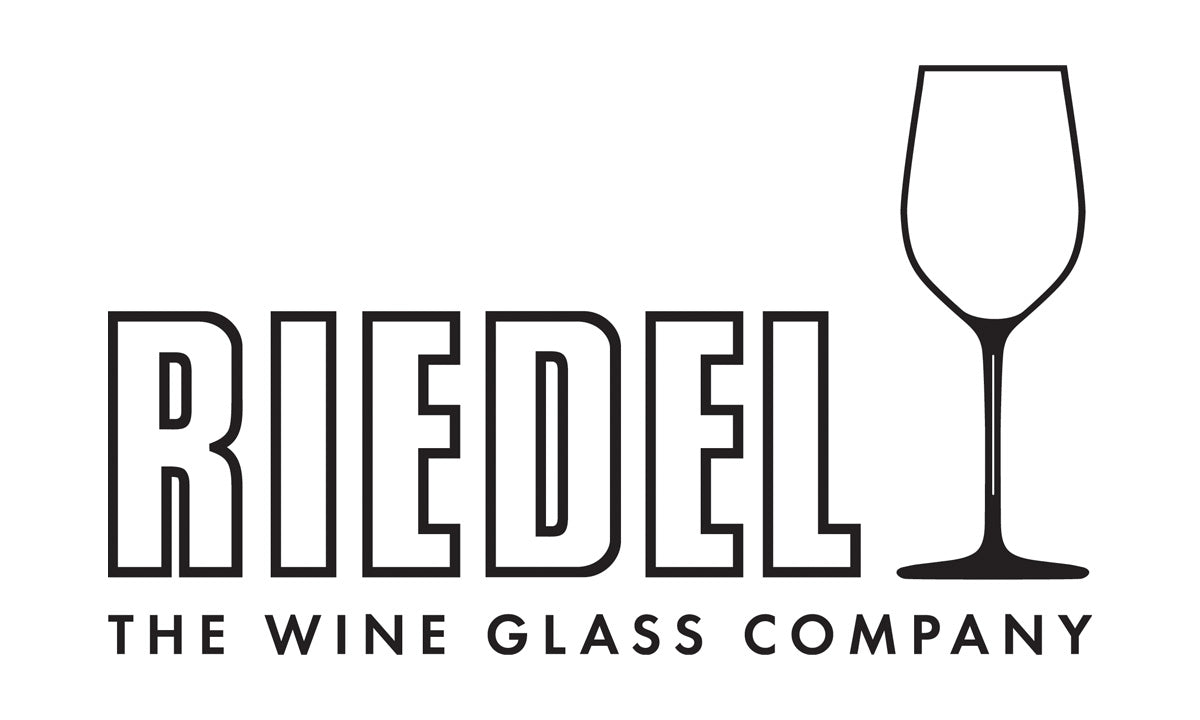 Black and White Riedel Logo