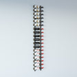 VintageView Wall Mounted W Series 6 - 18 Bottle Wine Rack 1 Deep - Black 6ft