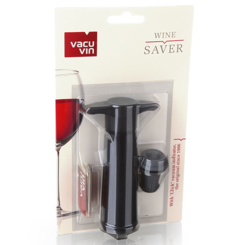 Vacu Vin Wine Saver / Preserver - Blister Pack - 1 Pump 1 Stopper