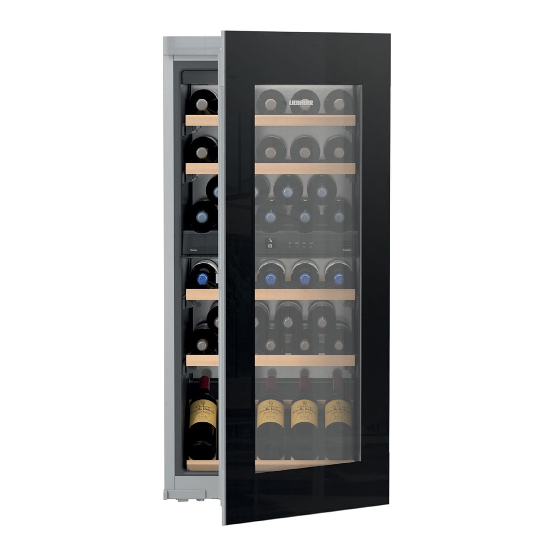Liebherr Vinidor Built-In 2 Temperature Wine Cabinet Black - EWTgb 2383