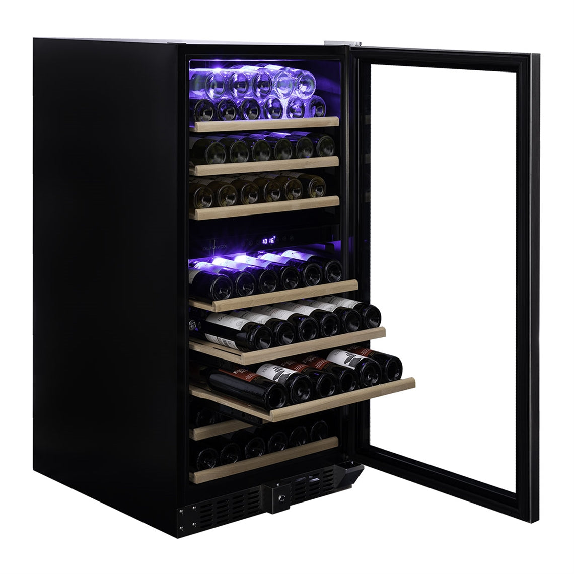 Dunavox Wine Cabinet Grande - 2-Temperature Freestanding - Black DX-94.270DBK