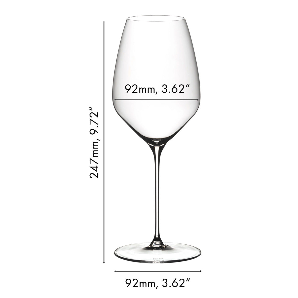 Riedel Veloce Riesling Glass Set Of 4 5330 15