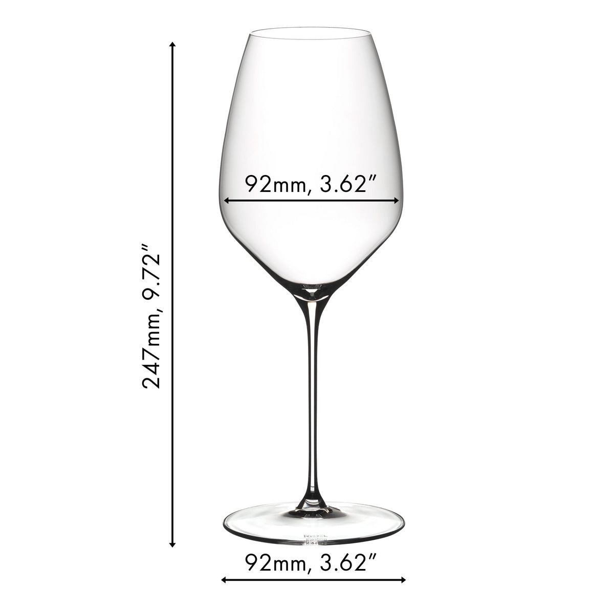 Riedel Veloce English Sparkling Wine Glass Set Of 6 0330 15 Esx6