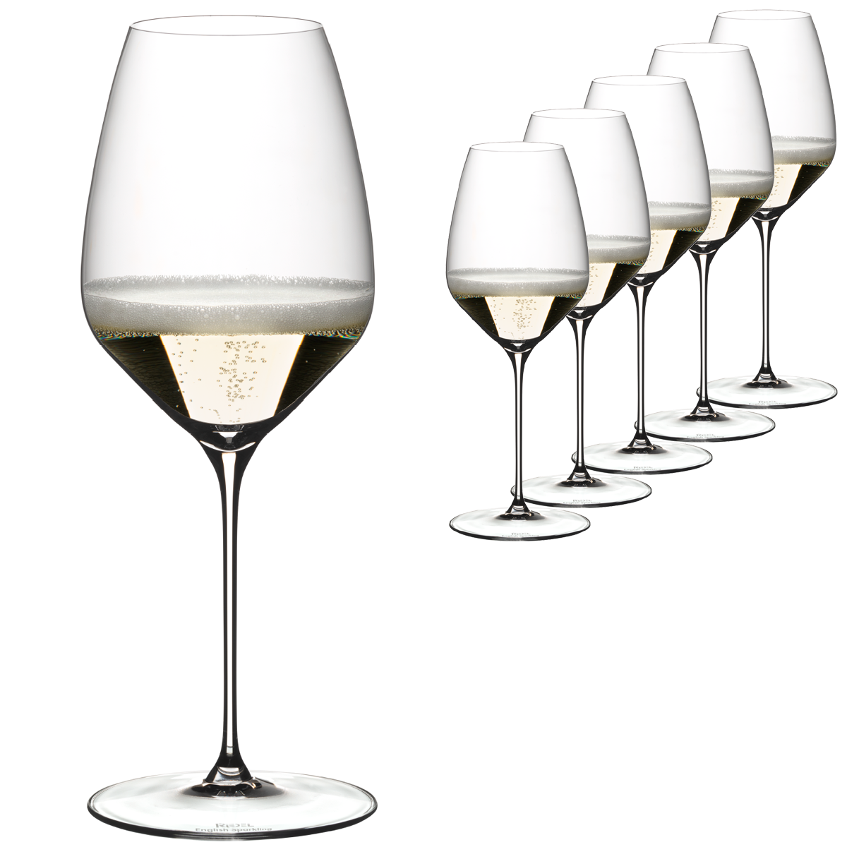 Riedel Veloce English Sparkling Wine Glass Set Of 6 0330 15 Esx6