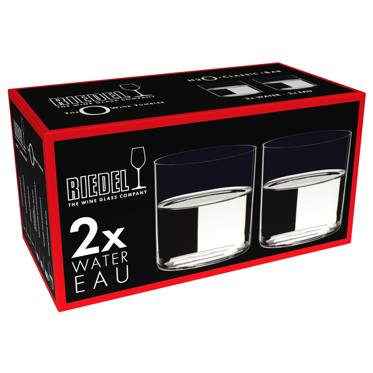 Riedel H2o Water Glass Tumblers Set Of 2 0414 01