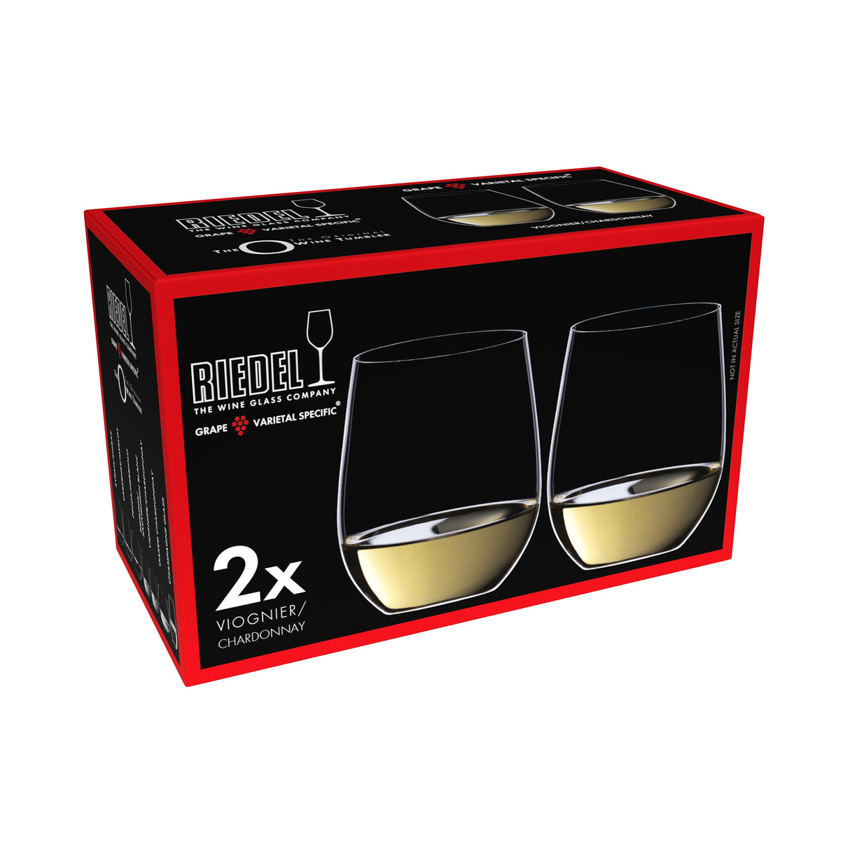 Riedel O Range Stemless Viognier Chardonnay Glass Set Of 2 0414 05