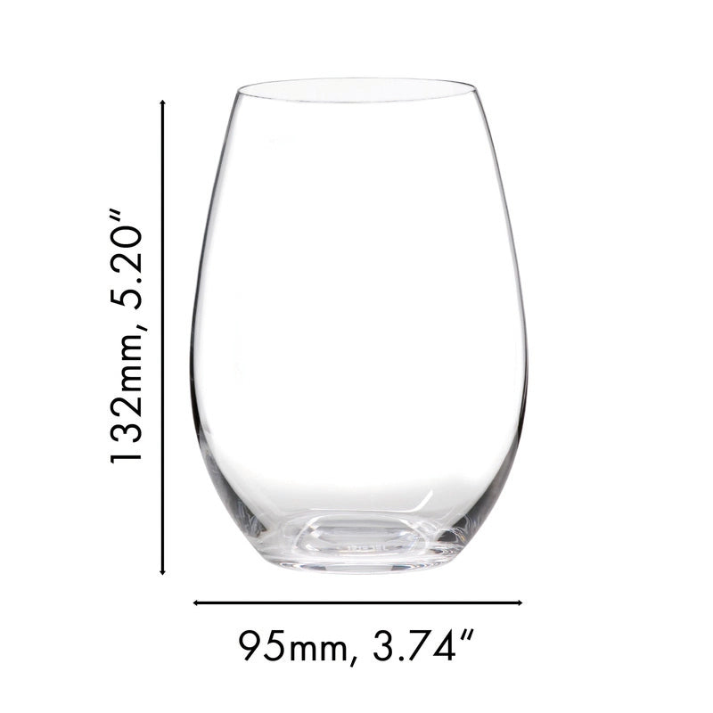 Riedel Restaurant O Range Stemless Syrah Shiraz Red Wine Glass 620ml 412 30