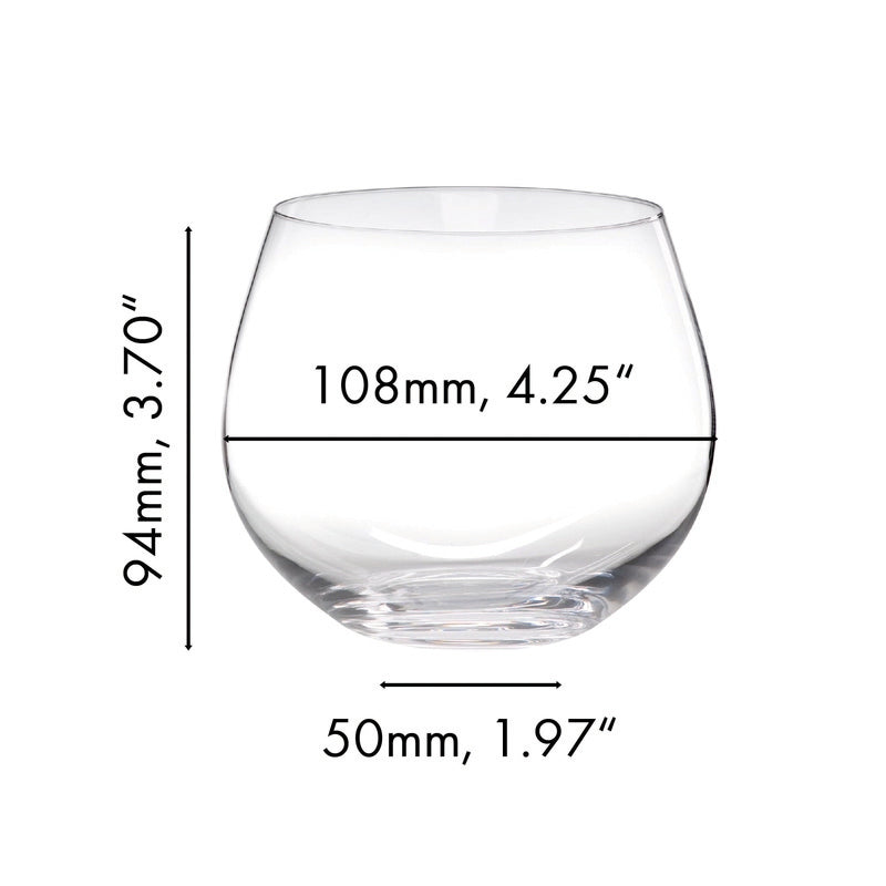Riedel O Range Stemless Chardonnay Glass - Set of 2 - 0414/97