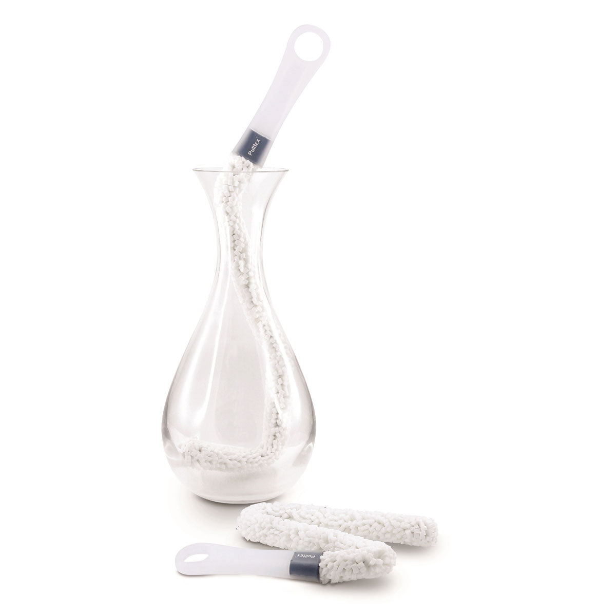 Pulltex Wine Decanter Brush Wine Decanter Bristle Brush Glass Cleaning Brush Set Of 3