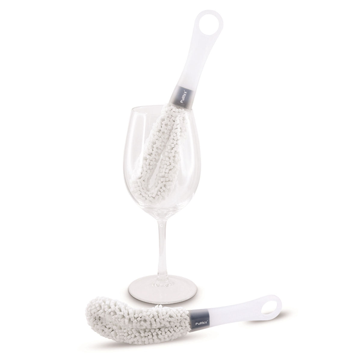 Pulltex Wine Decanter Brush Wine Decanter Bristle Brush Glass Cleaning Brush Set Of 3