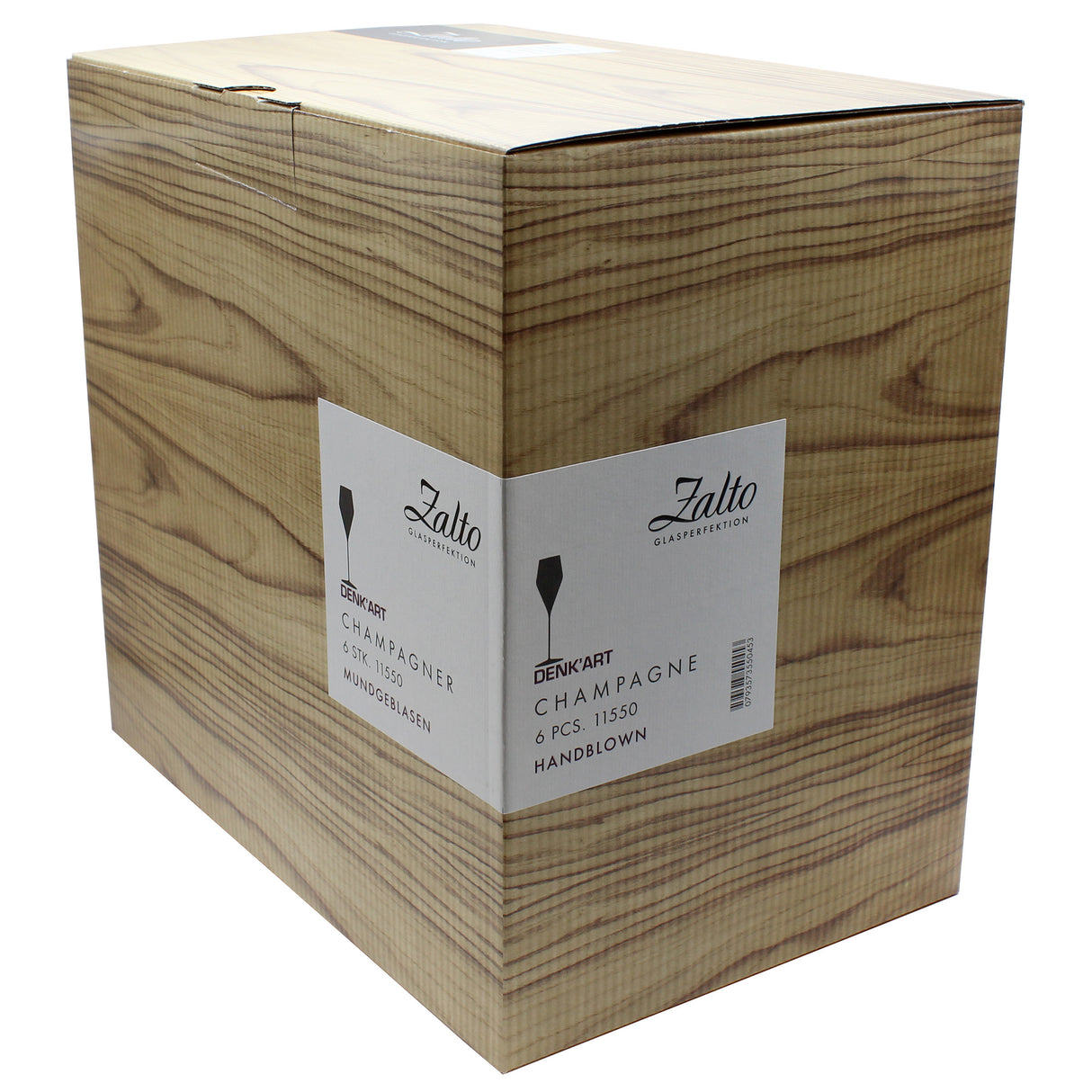 Zalto Denk Art Champagne Glass Tulip Set Of 6