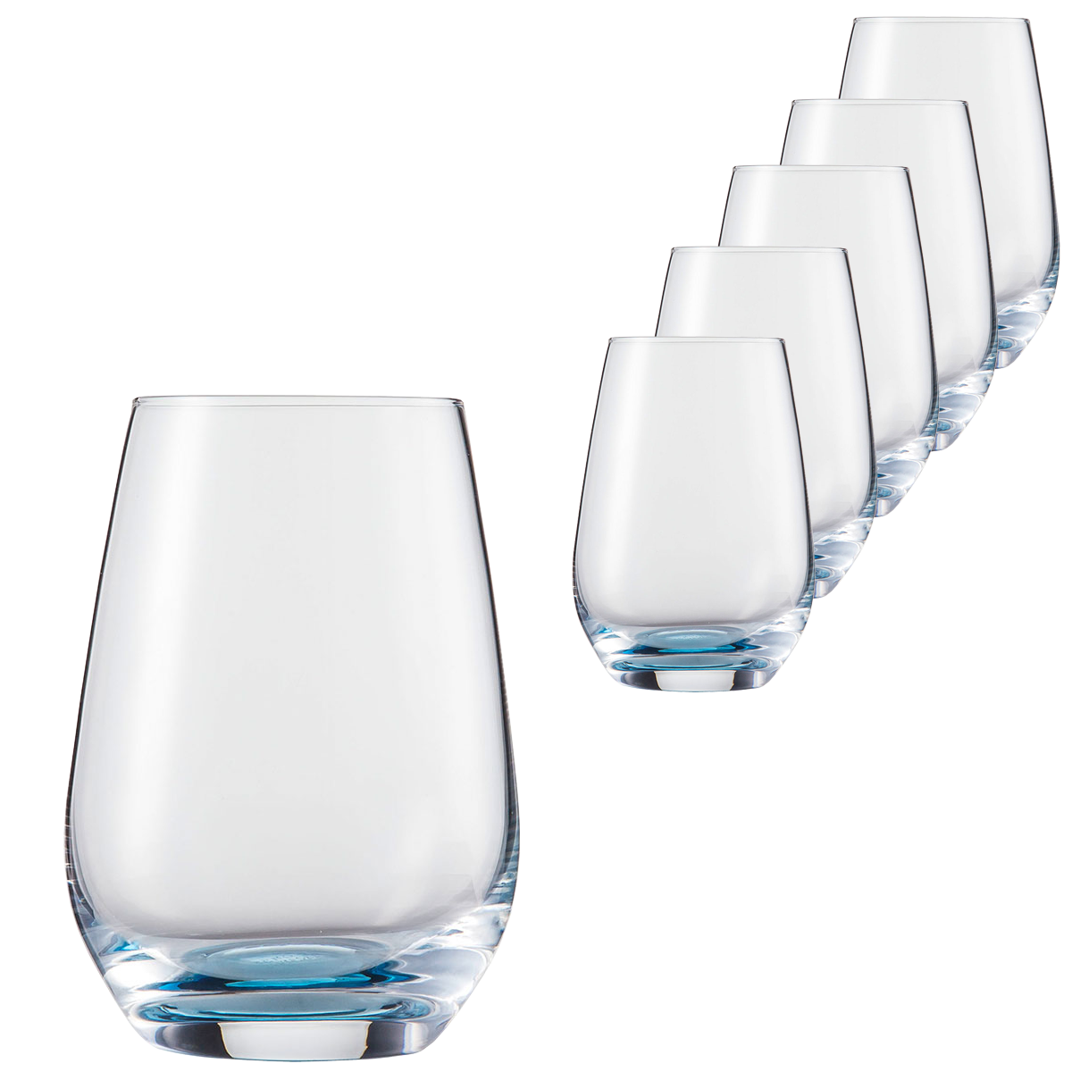 Schott Zwiesel Vina Touch Water Tumbler Blue Set Of 6