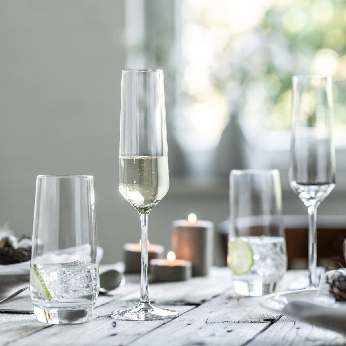 Schott Zwiesel Pure Long Drink / Mixer / Highball Glass 357ml - Set of 4