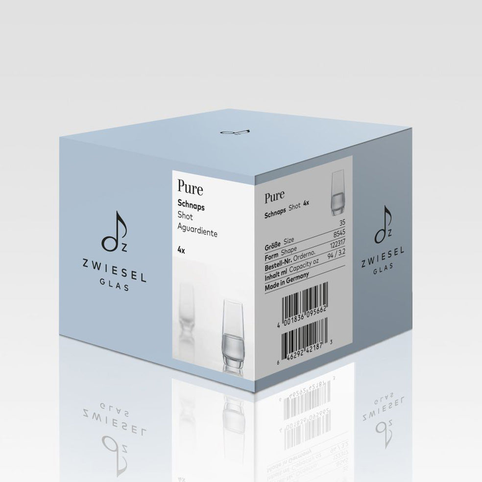 Schott Zwiesel Pure Shot Glasses Set Of 4