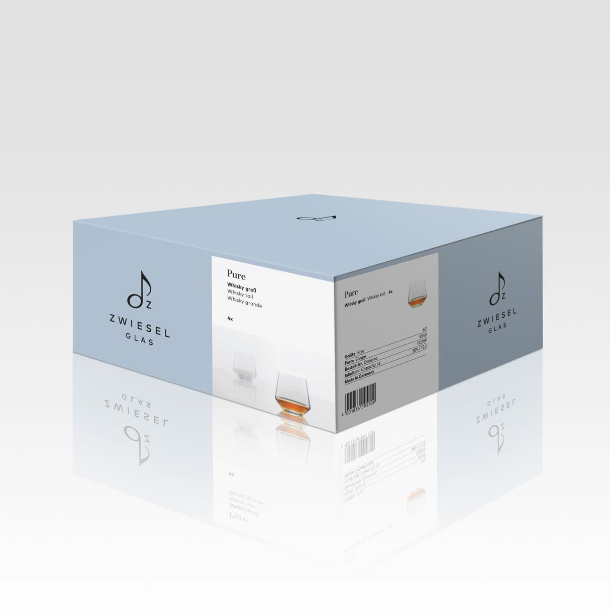 Schott Zwiesel Pure Whisky Glass Tumblers Set Of 4