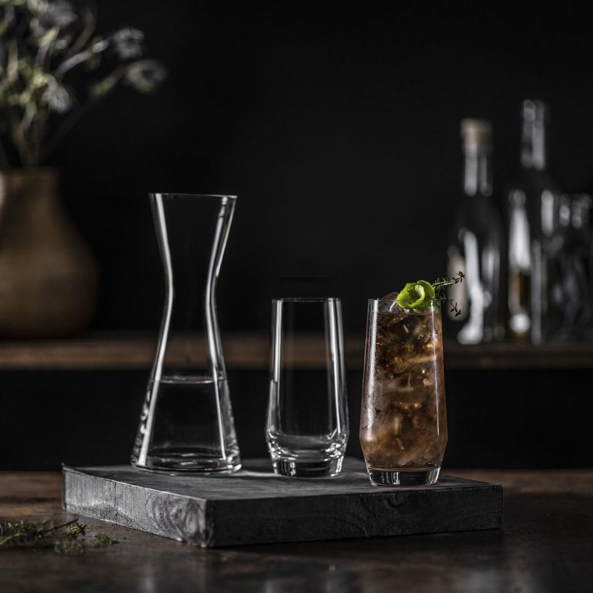 Schott Zwiesel Pure Long Drink Mixer Highball Glass 542ml Set Of 4