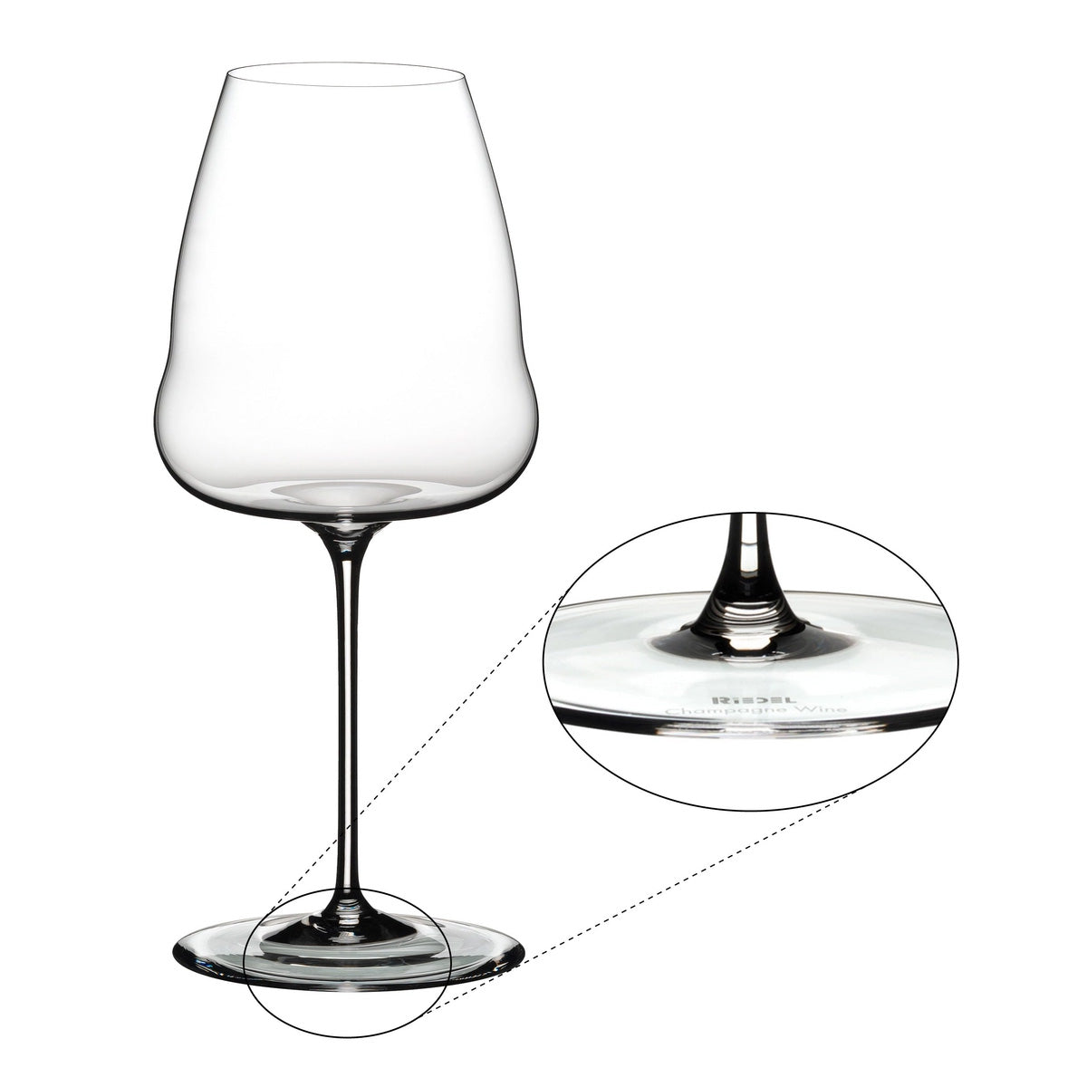 Riedel Winewings Champagne Sparkling Wine Glass 1234 28