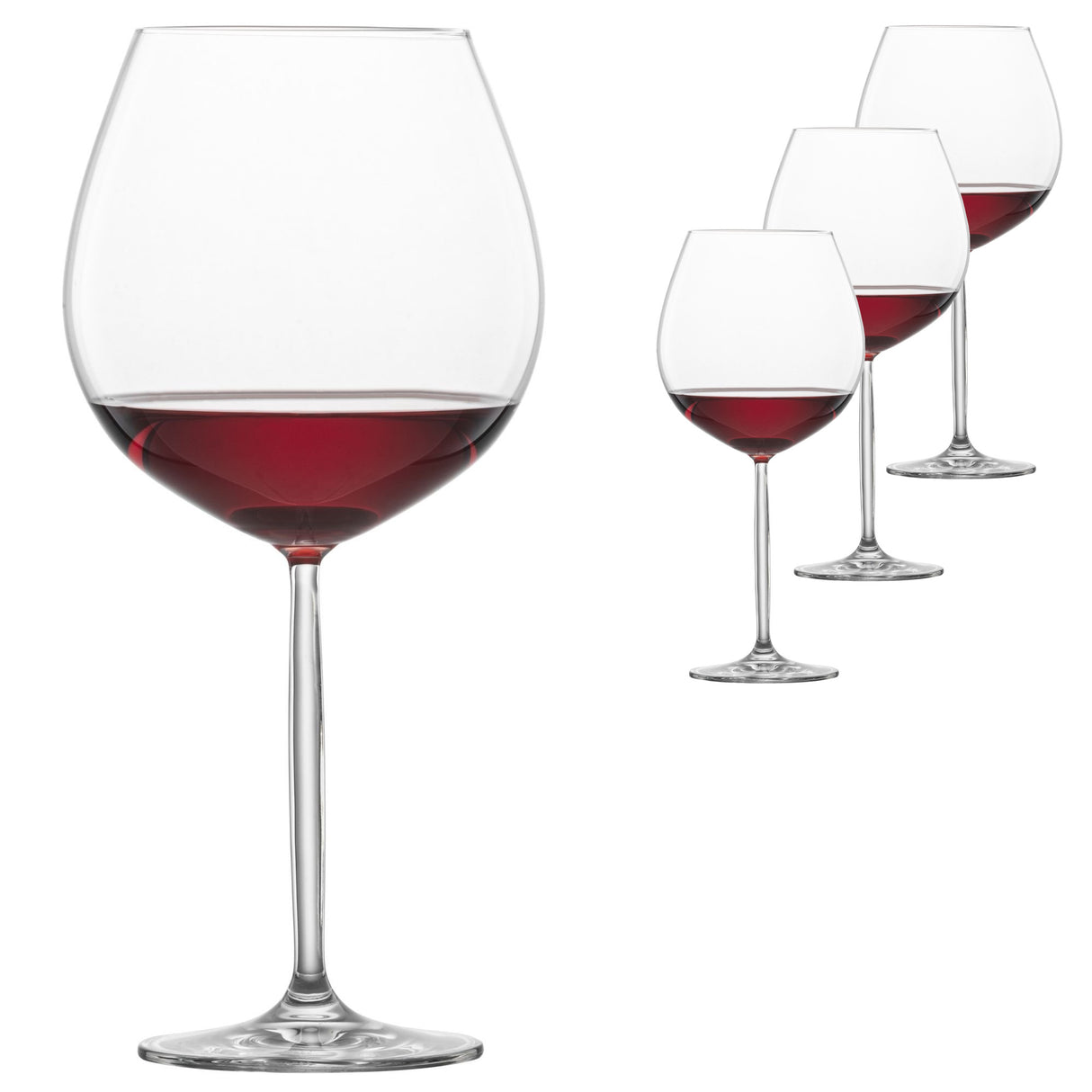 Schott Zwiesel Muse Burgundy Glass Set Of 4