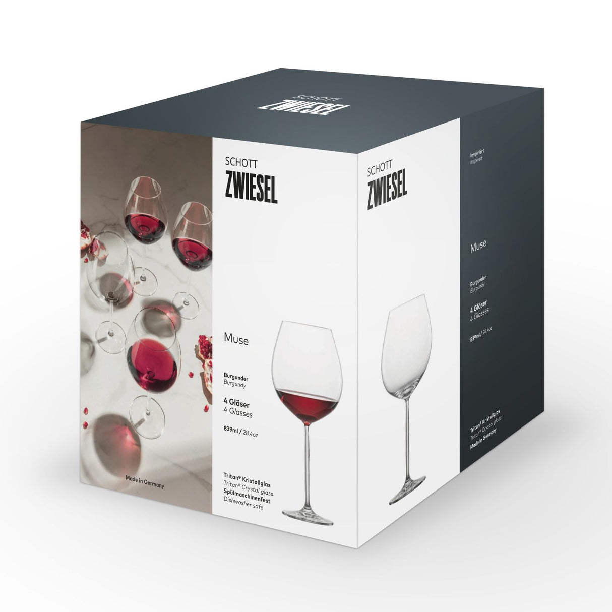 Schott Zwiesel Muse Burgundy Glass - Set of 4