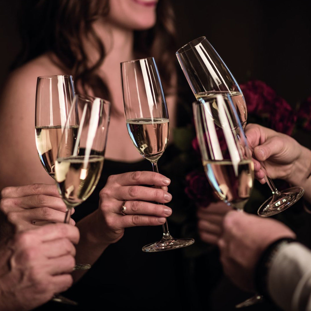 Schott Zwiesel Muse Champagne Sparkling Wine Glasses Flute Set Of 4