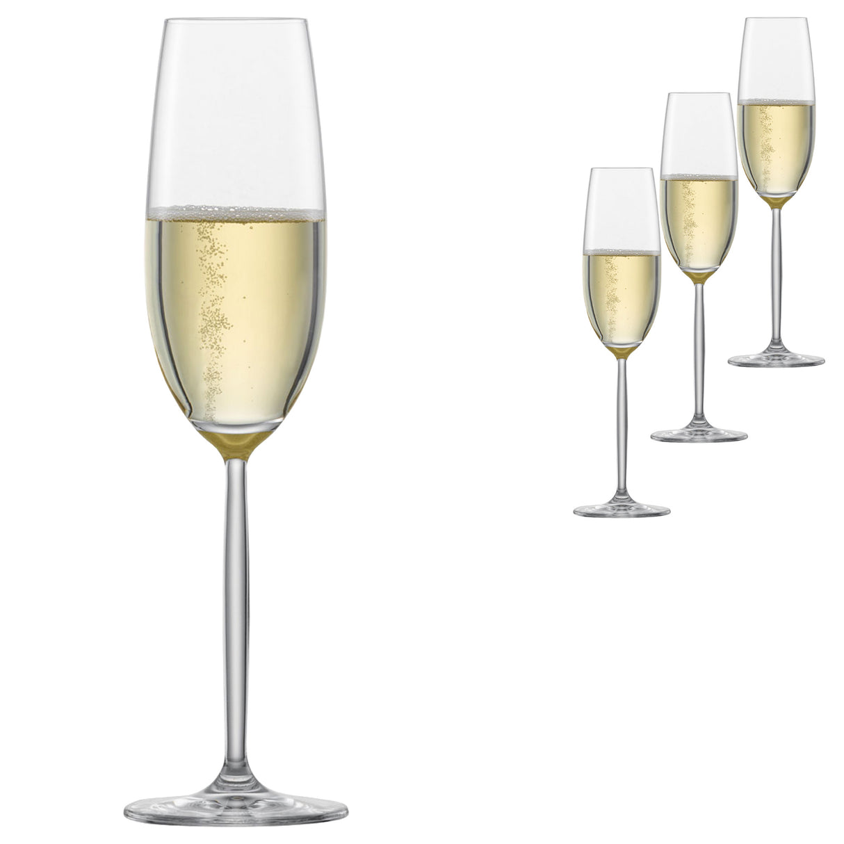 Schott Zwiesel Muse Champagne & Sparkling Wine Glasses / Flute - Set of 4