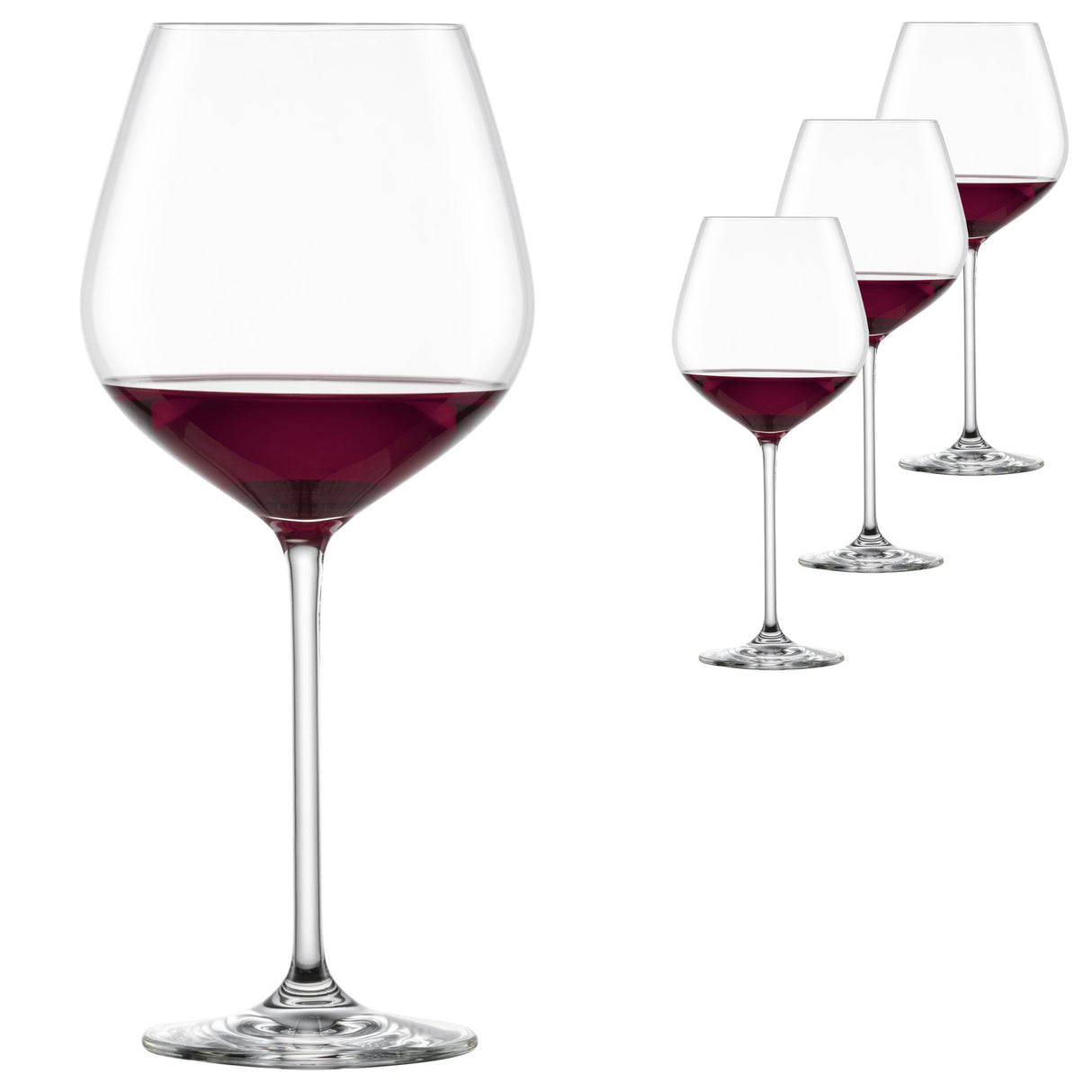 Schott Zwiesel Fortissimo Large Burgundy Glass Set Of 4