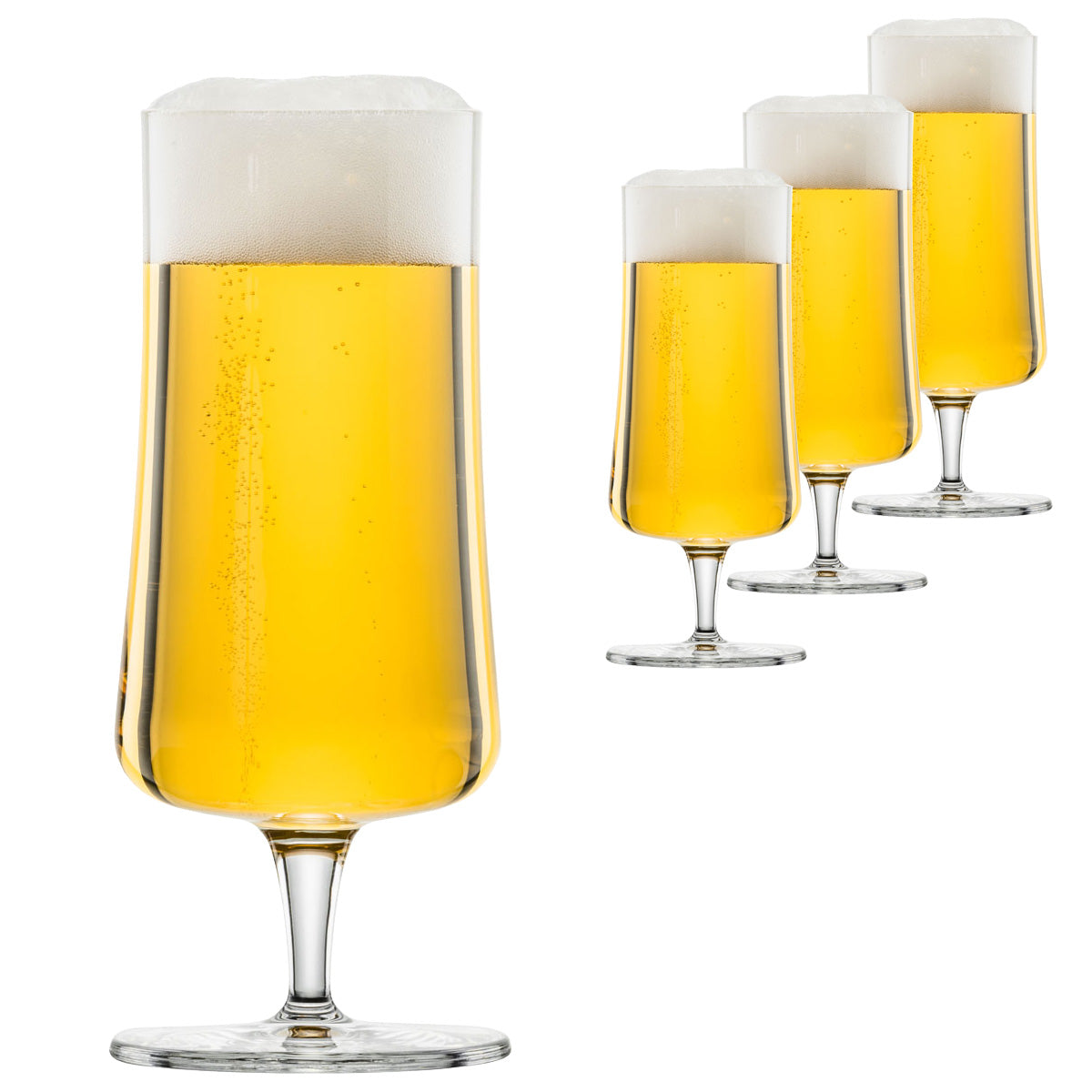 Schott Zwiesel Beer Basic Small Stemmed Pilsner Beer Glasses Set Of 4