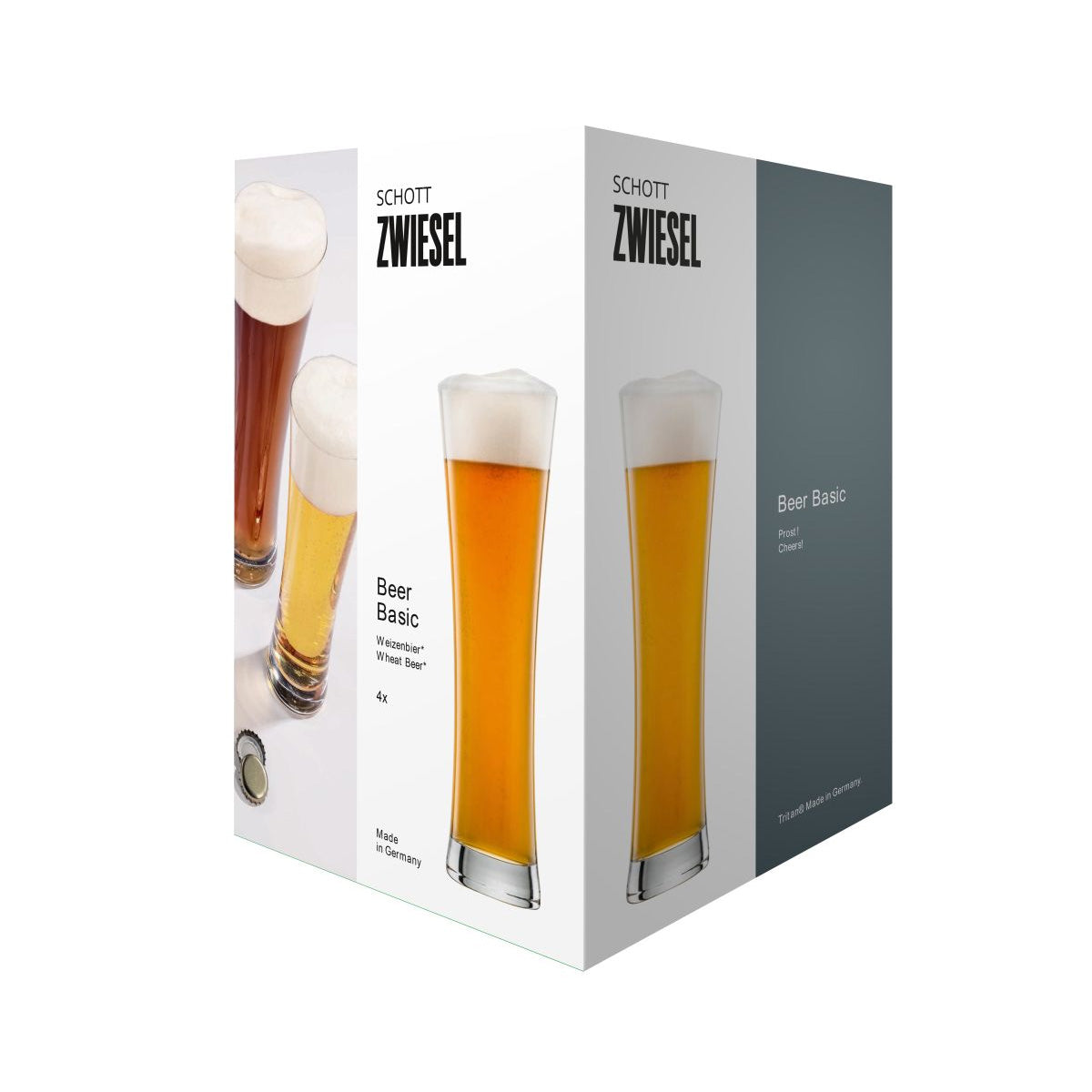 Schott Zwiesel Beer Basic Large Beer Glasses - Set of 4