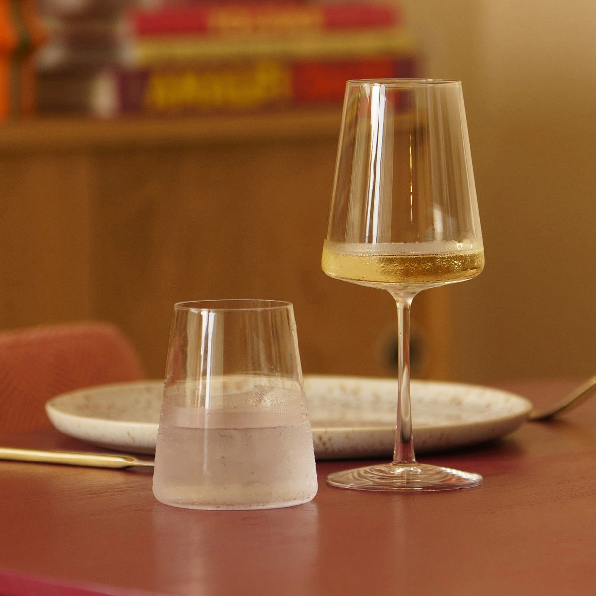 Stolzle Power Stemless White Wine Glass Set Of 6