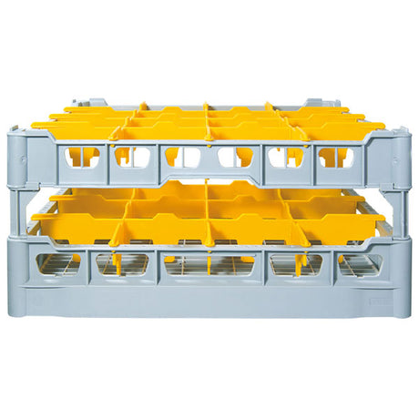 Fries Glass Washer Tray 500 x 500mm - 16 Glasses - 113mm Cell