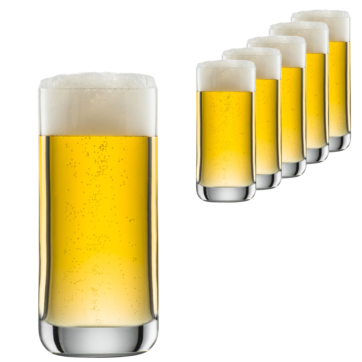 Schott Zwiesel Convention Beer Glasses Tumbler Set Of 6