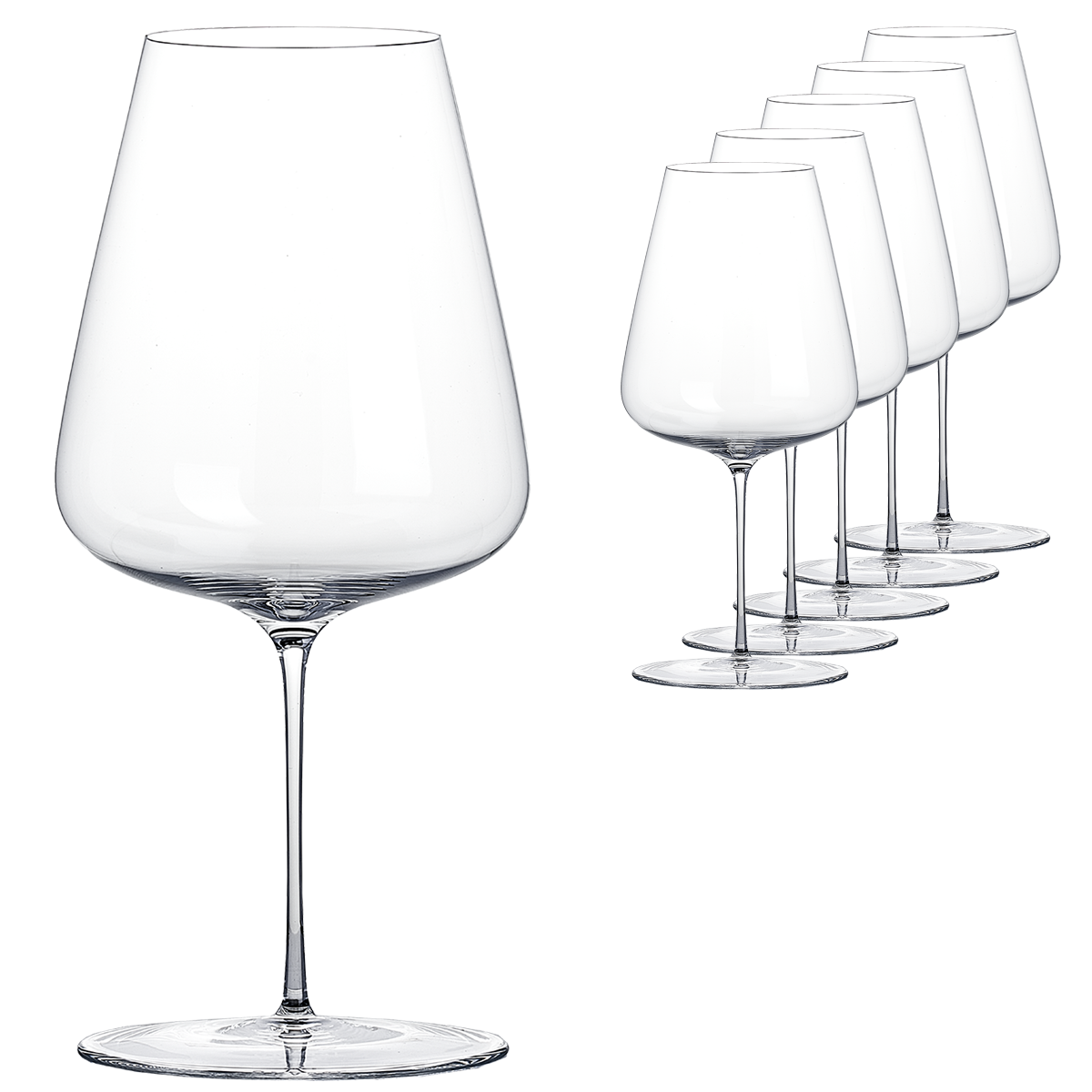 Grassl Glass Vigneron Series 1855 Red Wine Glass Set Of 6