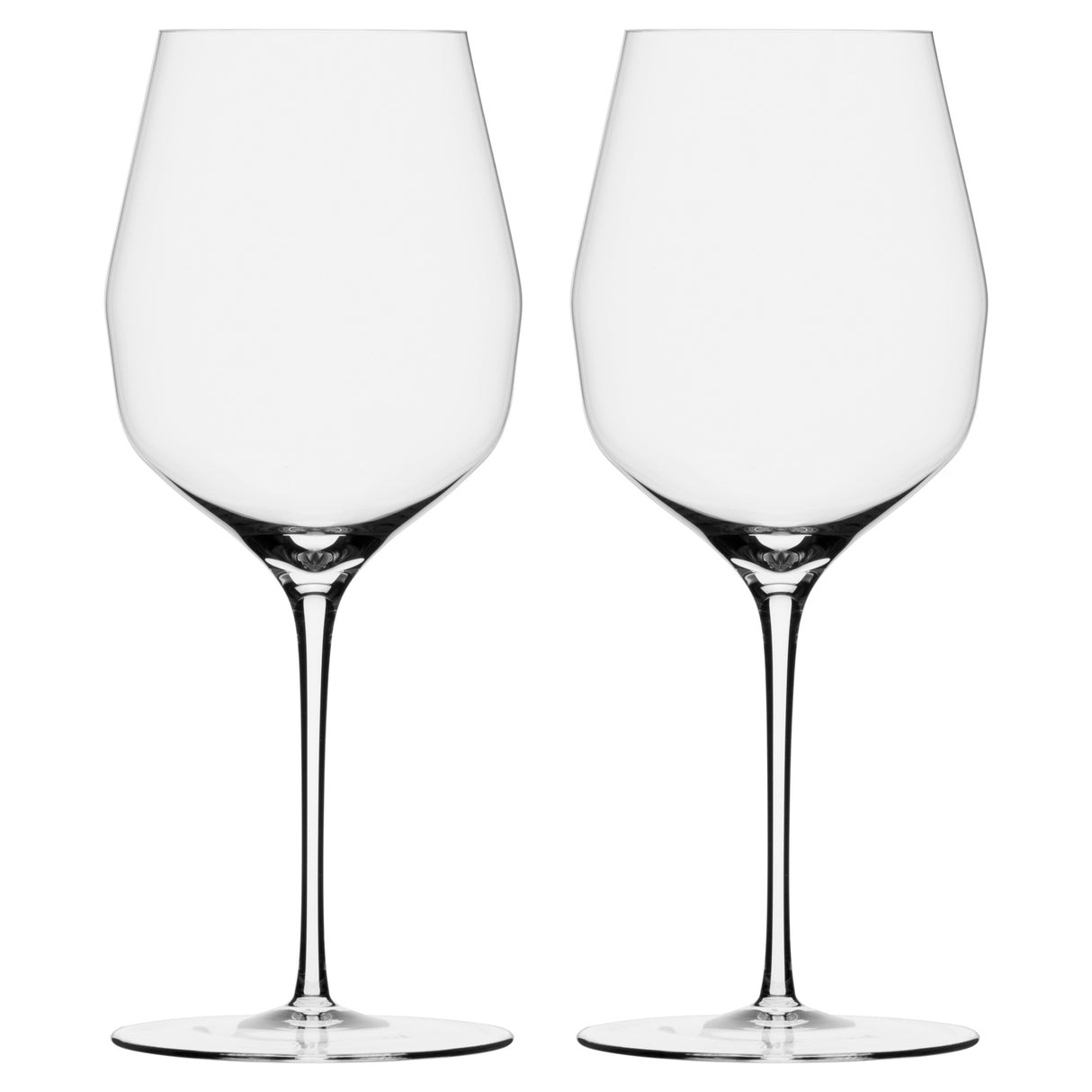 Mark Thomas Double Bend All Round Red White Wine Glass Set Of 2