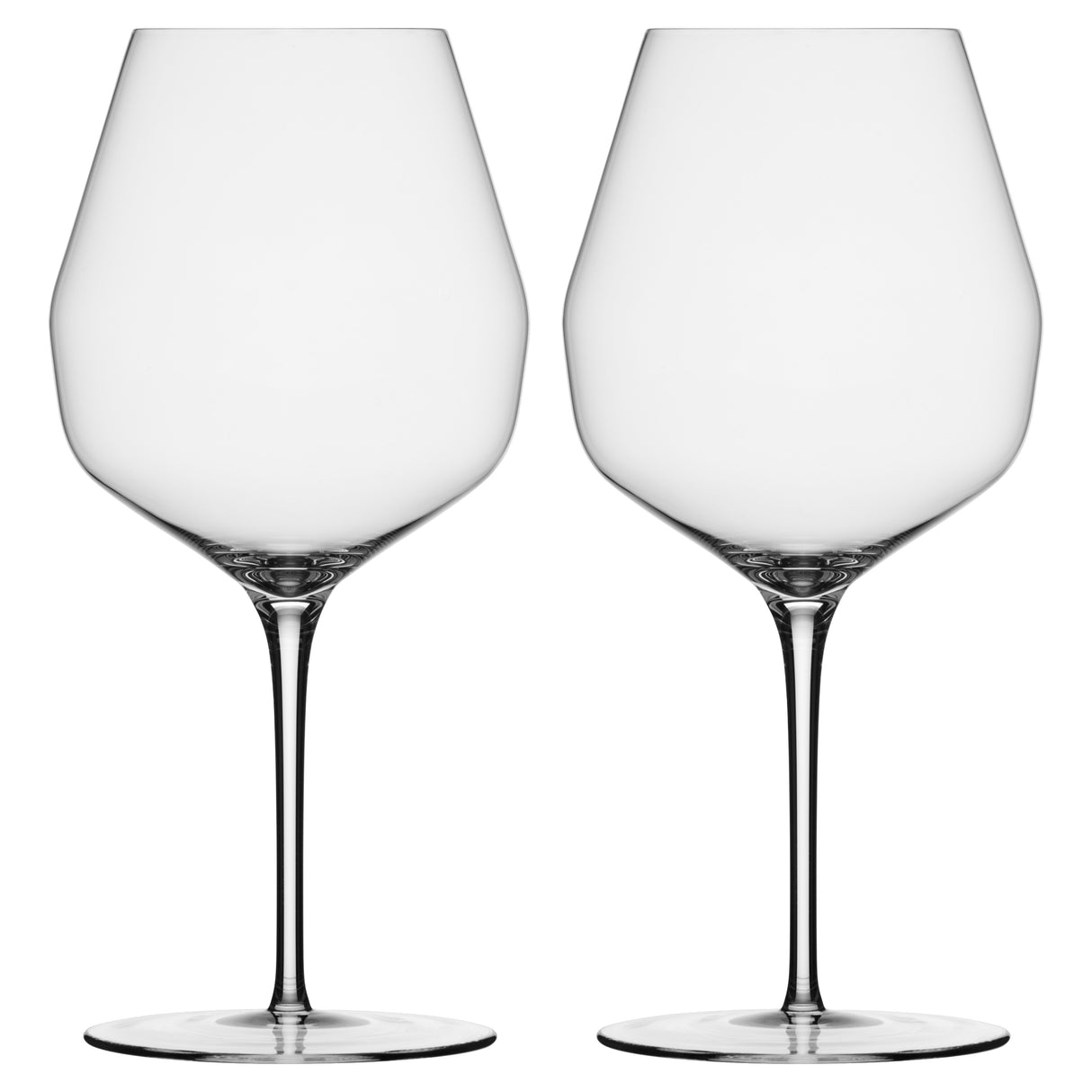 Mark Thomas Double Bend Red Expression Wine Glass Set Of 2