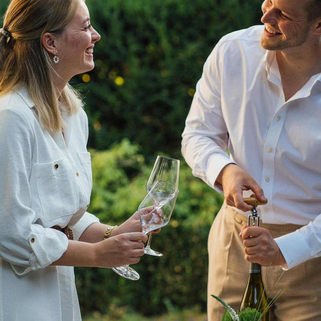 Stolzle Quatrophil White Wine Glass Set Of 6