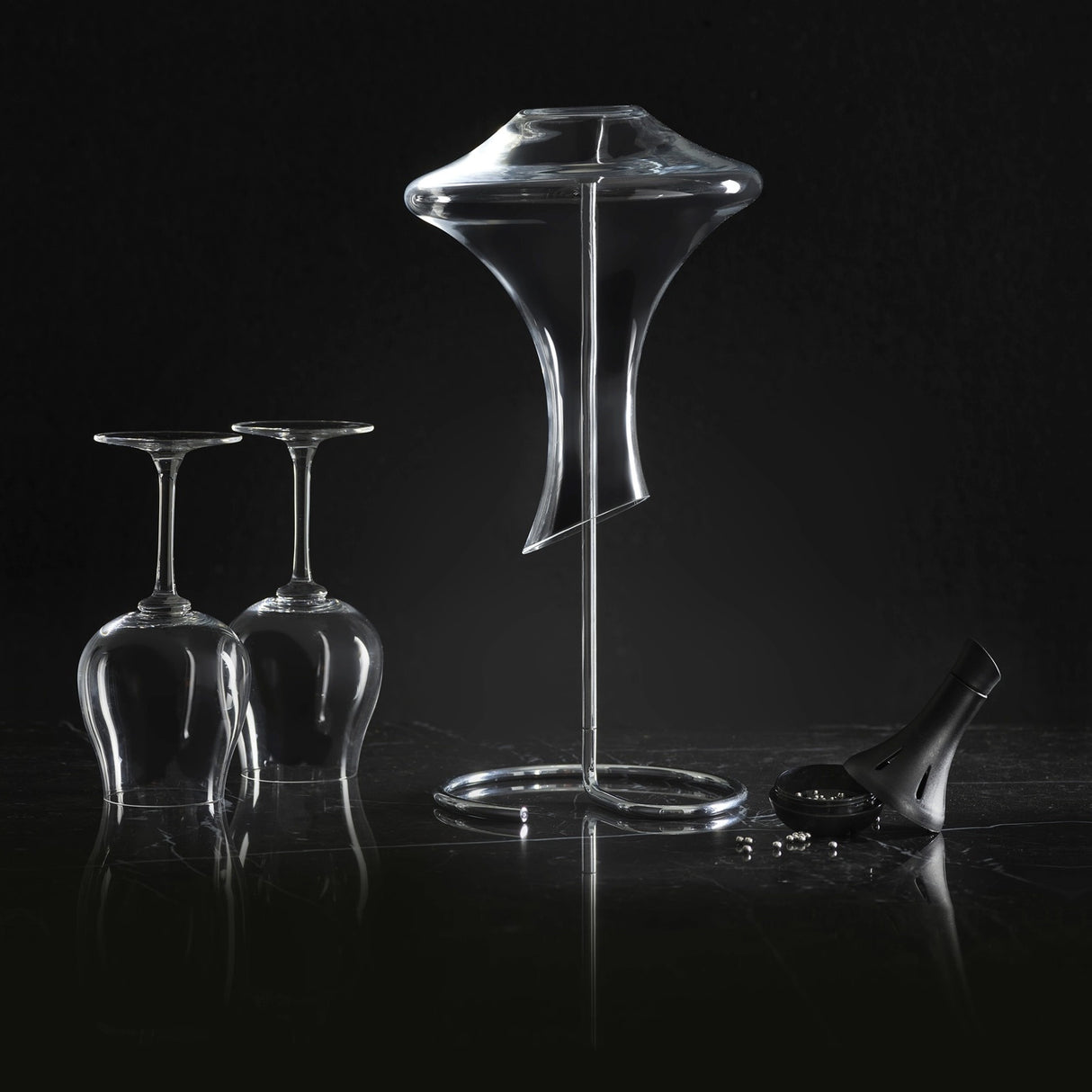 Peugeot Revolution Wine Decanter Drying Stand