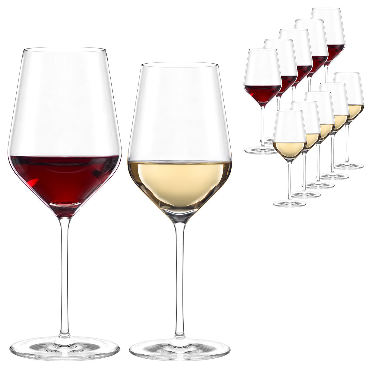 Stolzle Starlight Red Wine Glass White Wine Glass Set Of 12