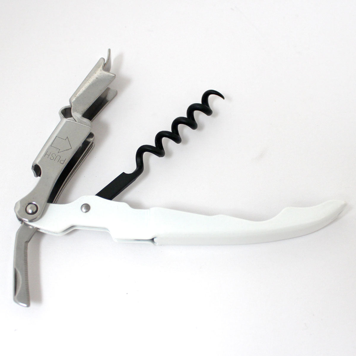 Coutale Sommelier Innovation Double Lever Waiter’s Friend Corkscrew - White