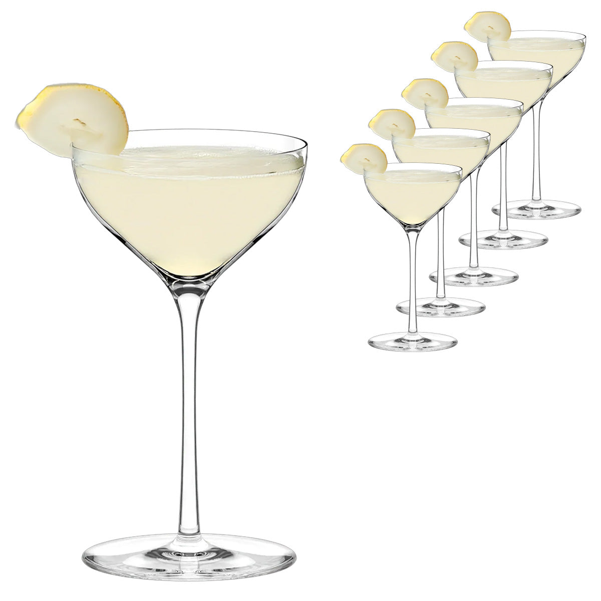 Stolzle Kyoto Bar Nick Nora Cocktail Glass 190ml Set Of 6