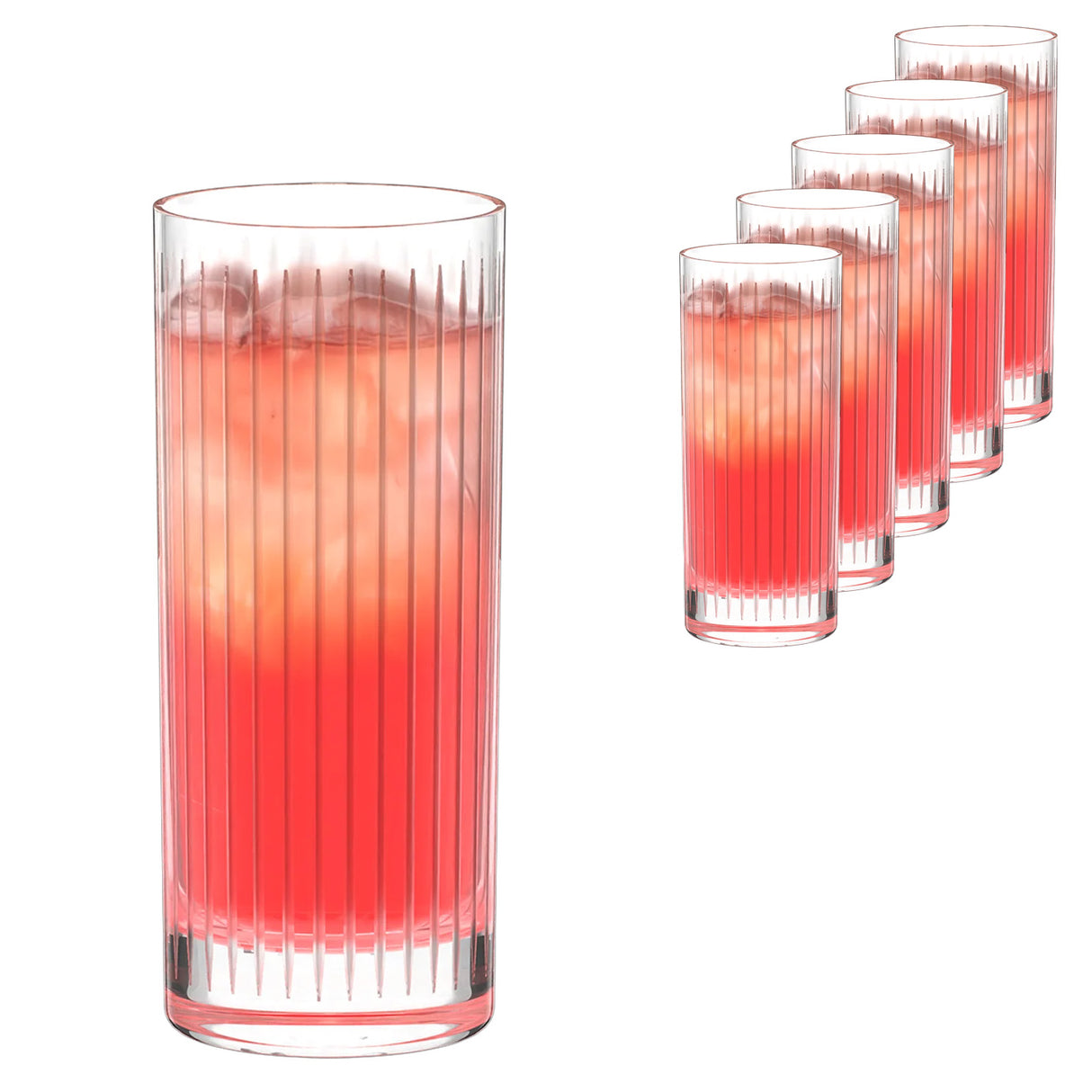 Stolzle Soho Bar Juice Tumbler Water Glass 380ml Set Of 6