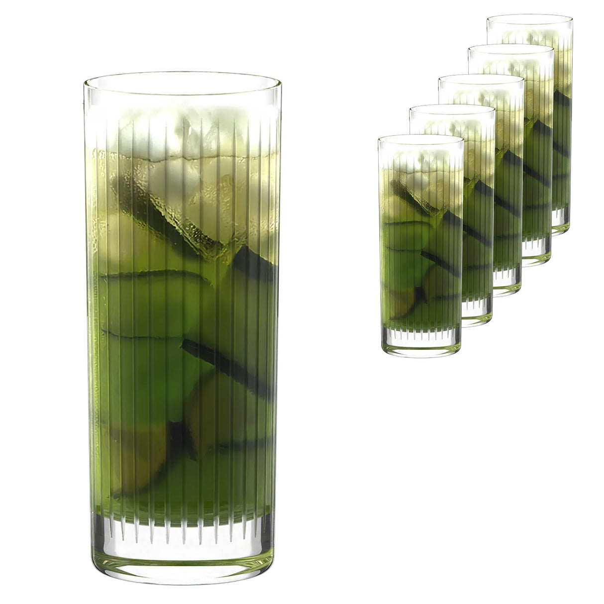 Stolzle Soho Bar Longdrink Tumbler Glass 405ml Set Of 6