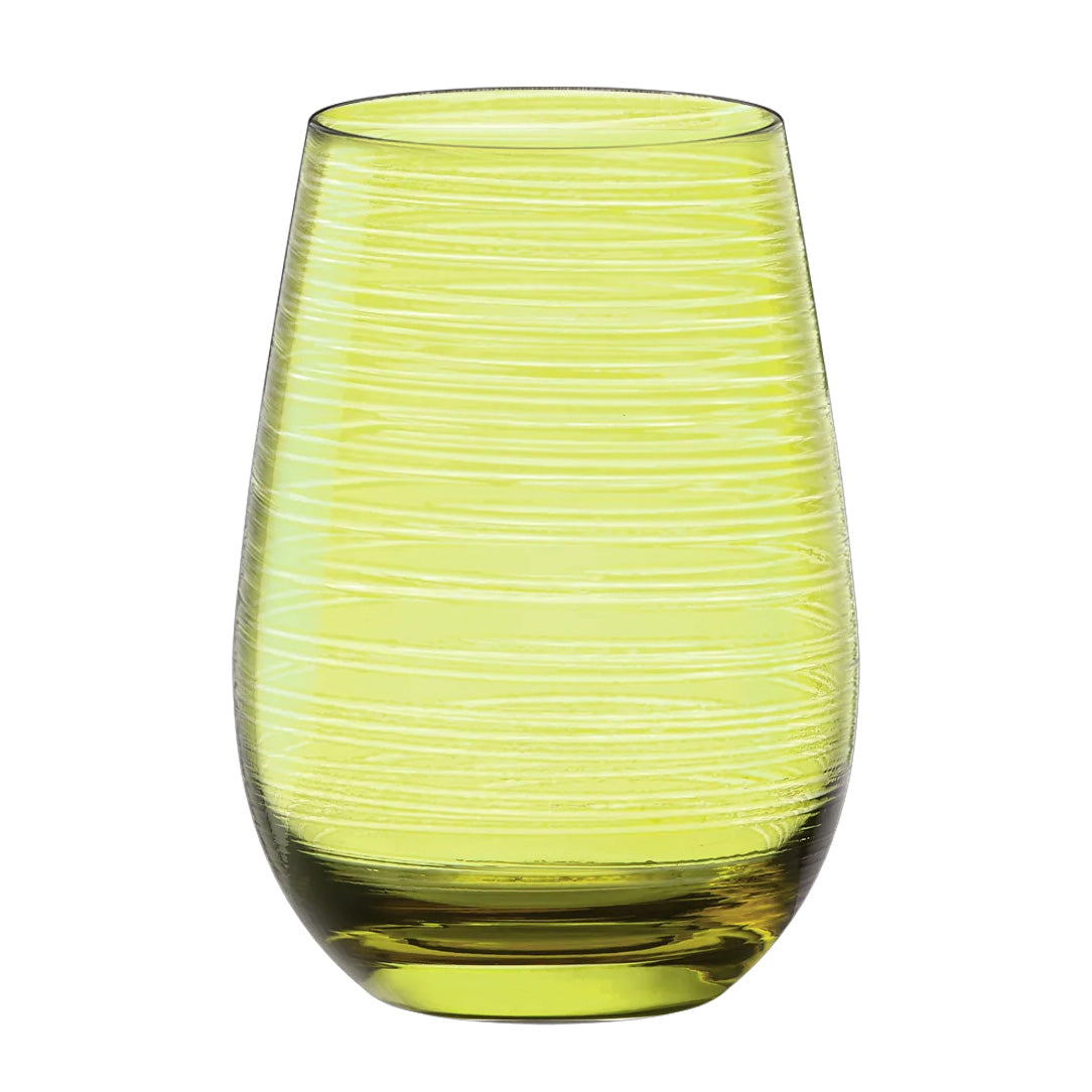 Stolzle Twister Olive Water / Mixer Tumbler Glass 465ml - Set of 6