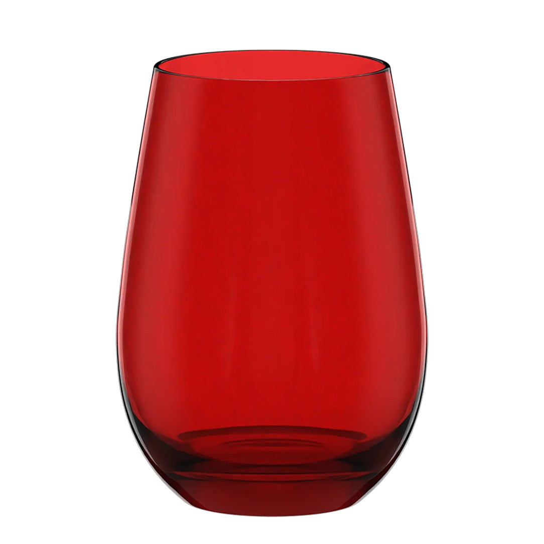 Stolzle Elements Red Water/Mixer Tumbler Glass 465ml - Set of 6