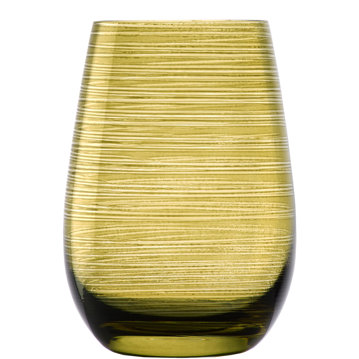 Stolzle Twister Olive Water / Mixer Tumbler Glass 465ml - Set of 6