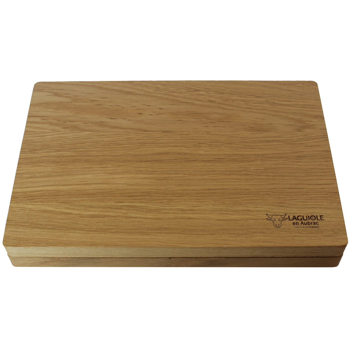 Laguiole en Aubrac 4 Piece Knife and Fork Set - Juniper Wood Handles