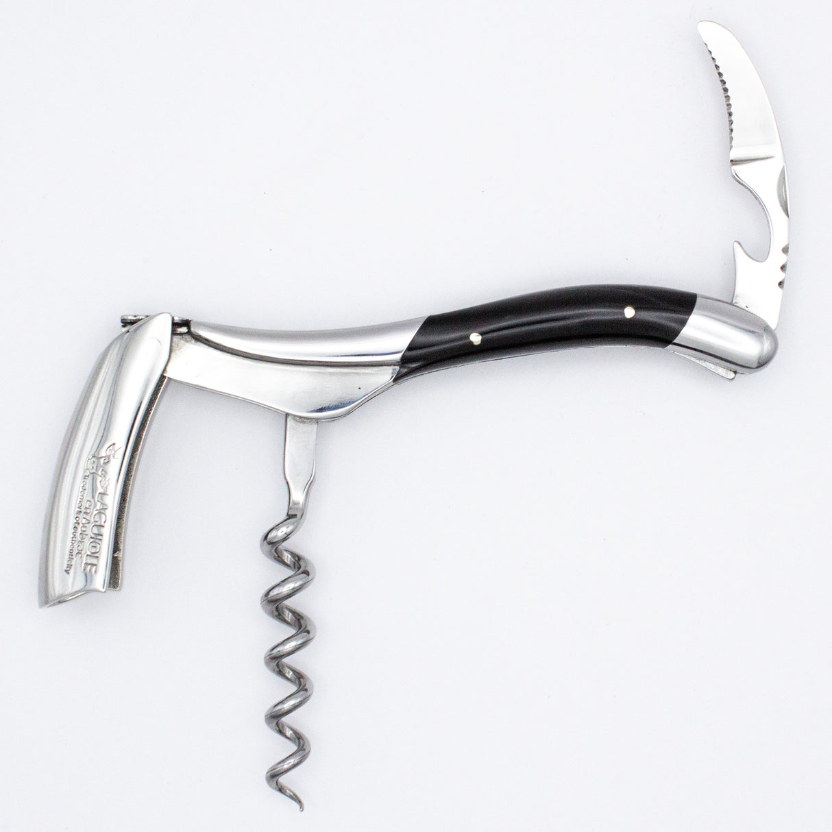 Laguiole en Aubrac Sommelier Corkscrew Buffalo Horn Handle