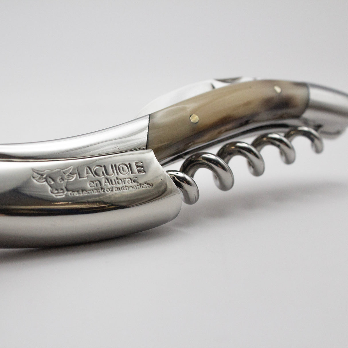Laguiole En Aubrac Sommelier Corkscrew Horn Tip Handle