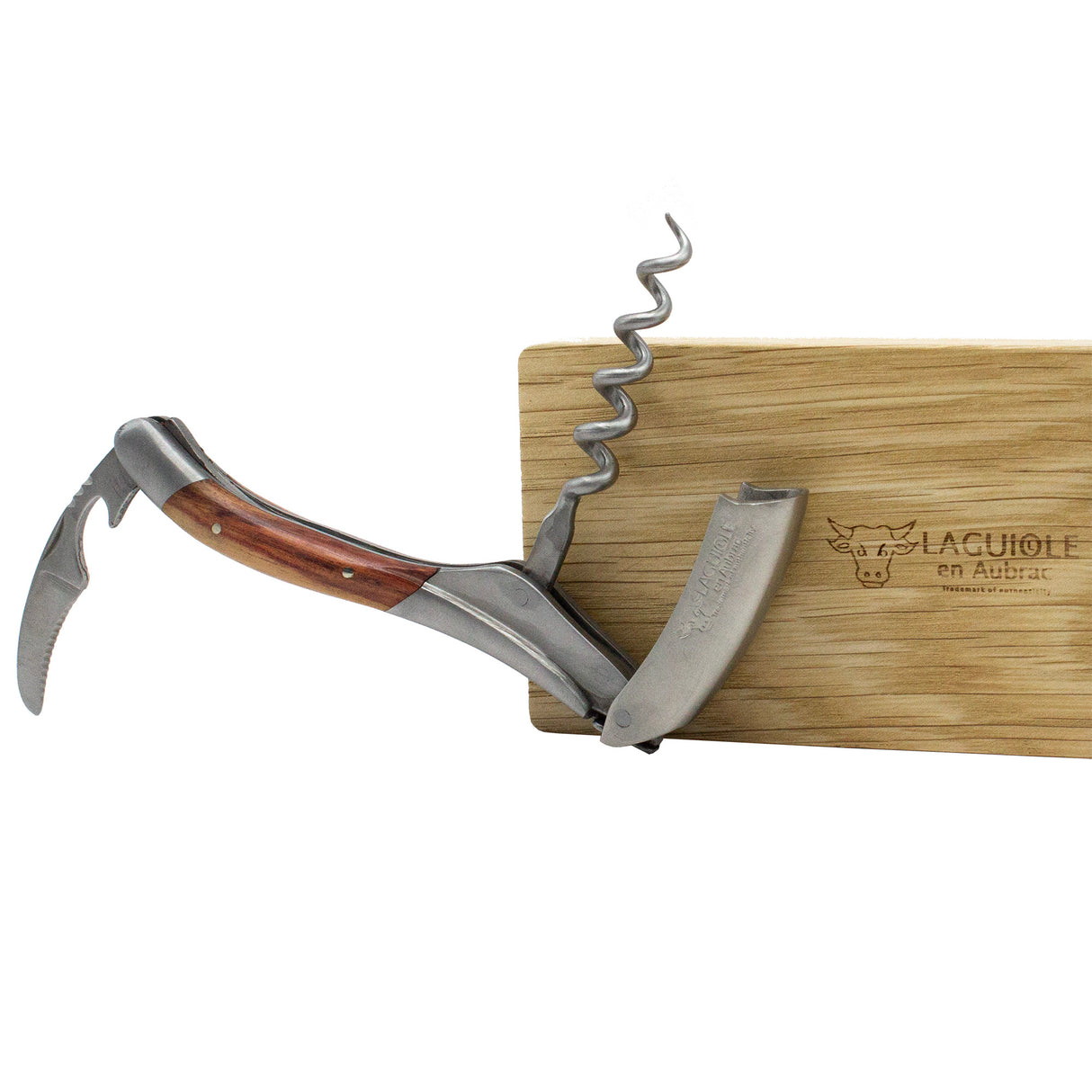 Laguiole En Aubrac Sommelier Corkscrew Rosewood Handle